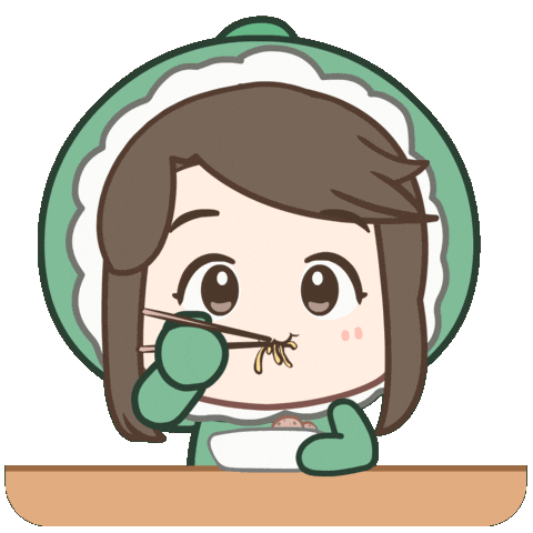 Chibi Eat Sticker