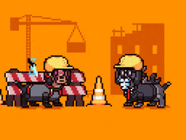 Work Teamwork GIF by Abstract HotDogs