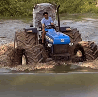 New Holland Tractor GIF