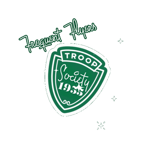 Frequentflyers Sticker by Society 1955