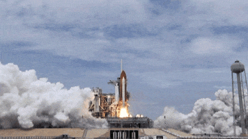 sts-135 launch GIF by The NGB