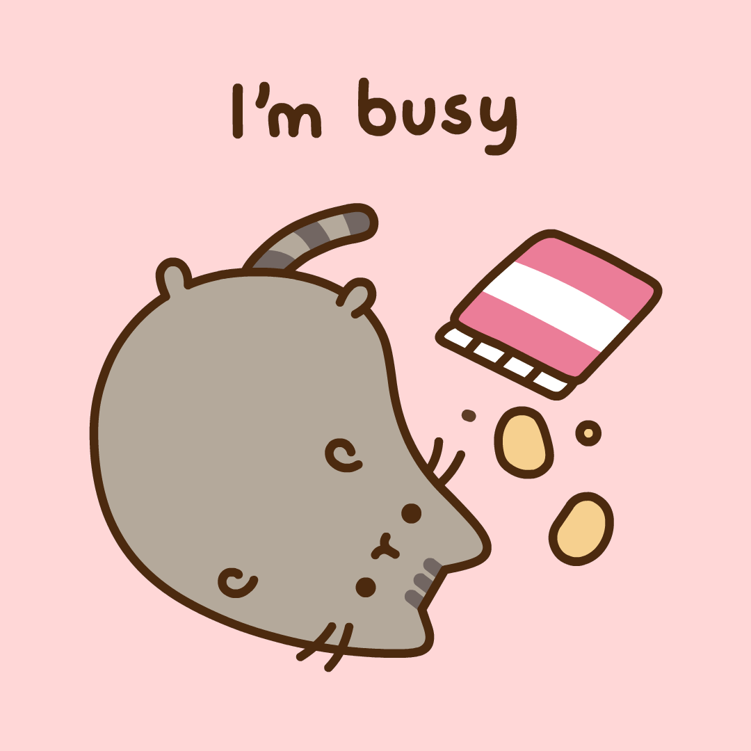 Hungry Potato Chips GIF By Pusheen Find Share On GIPHY