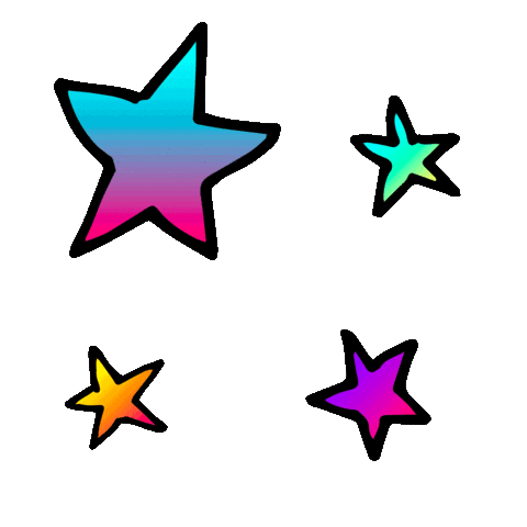 space rainbow Sticker by Tyler Resty
