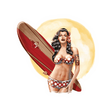 Buhne 16 Sticker