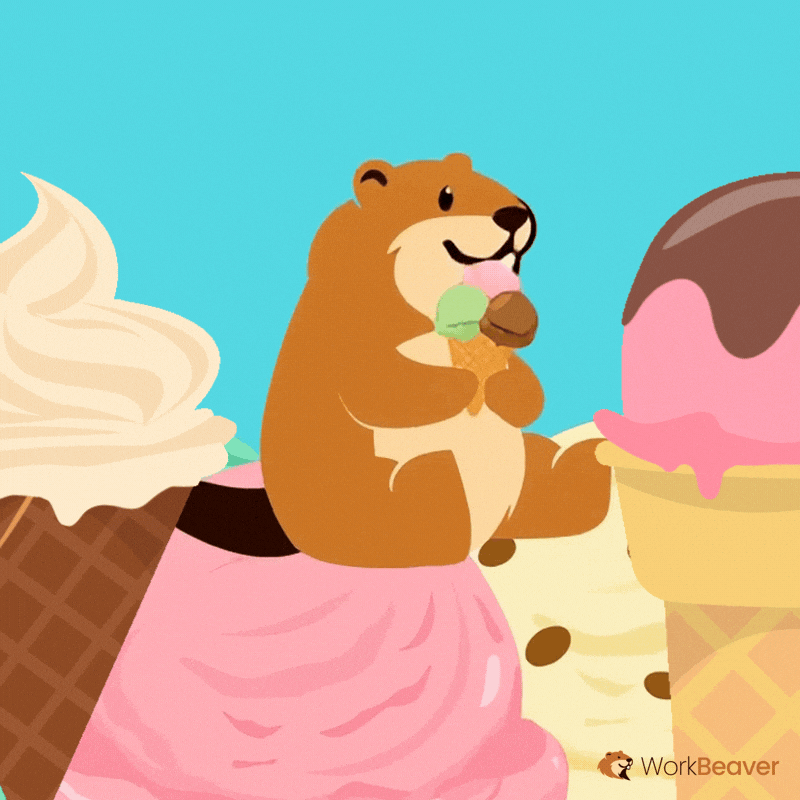 Treat Yourself Ice Cream GIF by WorkBeaver