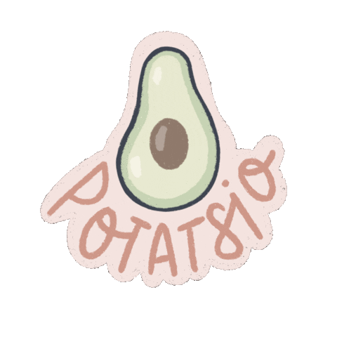 Tik Tok Avocado Sticker by Mi Outspoken