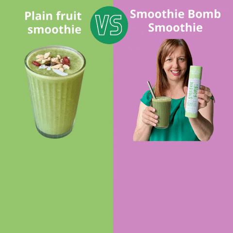 Compare Fruit Smoothie GIF by The Smoothie Bombs