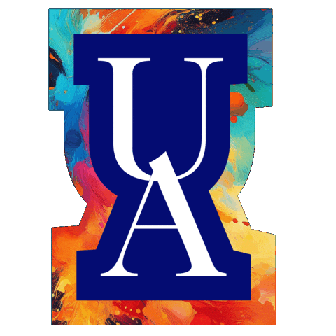 Akron Zips Ua Sticker by The University of Akron