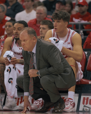 Greg Gard GIF by Wisconsin Badgers