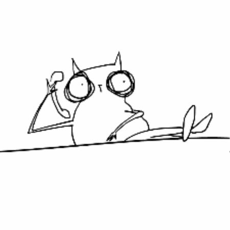 Bored Hold On GIF