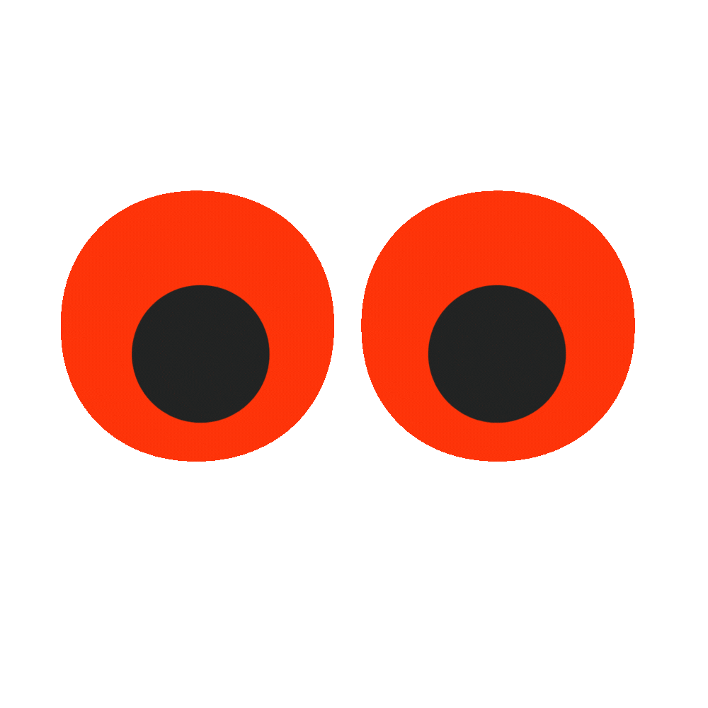 Blink Eyes Sticker