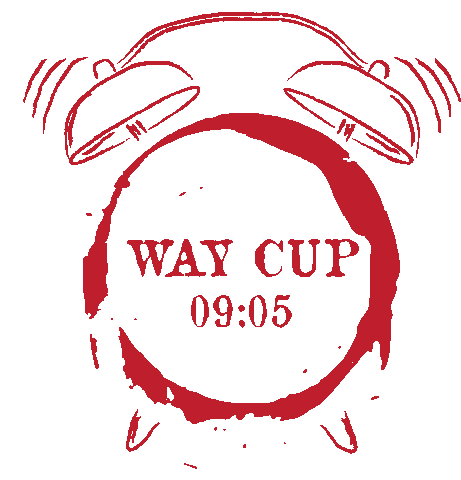 Way Cup Roaster Sticker