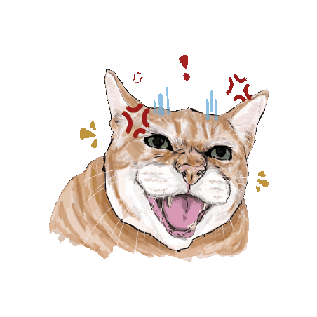 Grrr Sticker