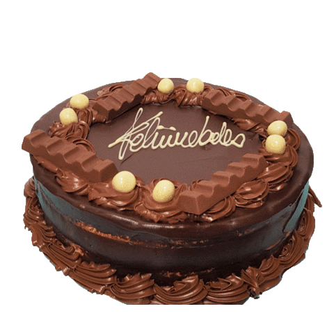 Pastelerías Blanco y Azul Sticker