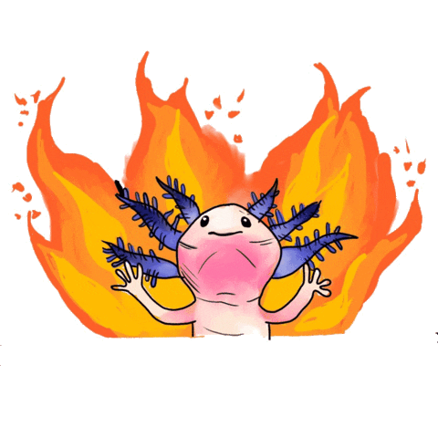 Climate Axolotl Sticker by Fridays For Future