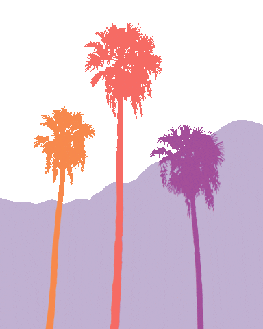 Palm Trees Sticker by Visit Rancho Mirage