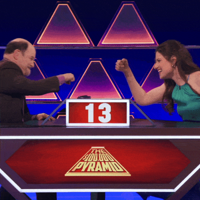Game Show Fist Bump GIF by ABC Network