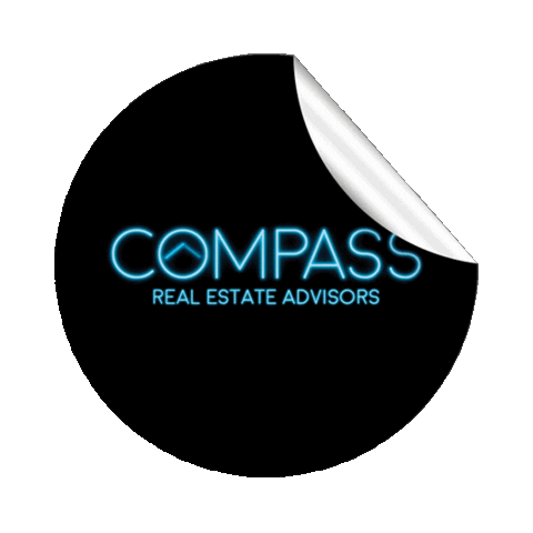 Real Estate Sticker Sticker by Compass Real Estate Advisors