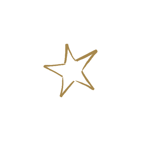 Christmas Star Sticker by H&J Smith