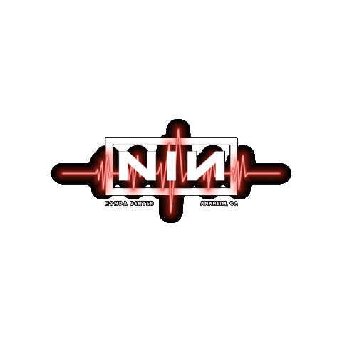 Nine Inch Nails Nin Sticker by Honda Center