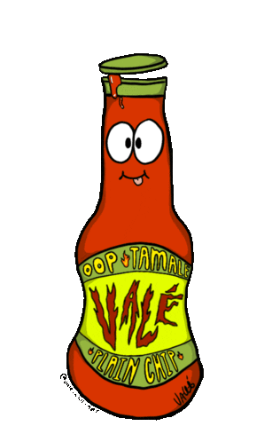 Hot Sauce Sticker by VALÉ