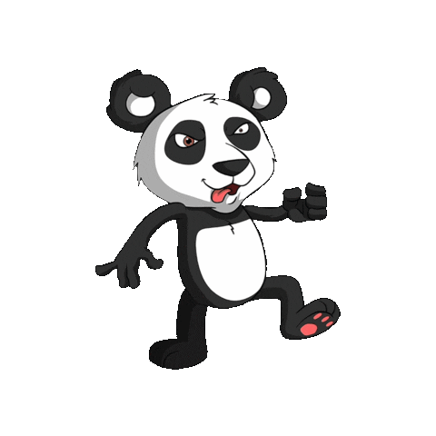 Vegas Panda's Club Sticker