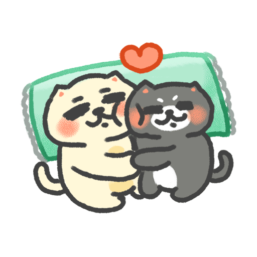 Night Hug Sticker