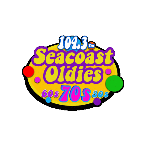 Seacoast Oldies Sticker