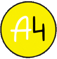 A4 SHOP Sticker