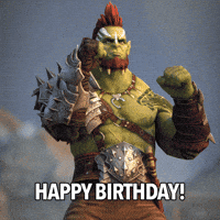 Happy Birthday Reaction GIF by Raid Shadow Legends