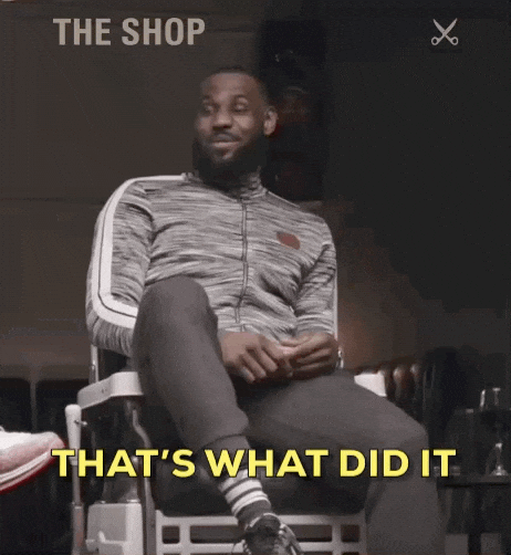 Lebron James Yep GIF by The Shop
