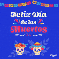 Dia De Los Muertos Celebration GIF by Chispa App