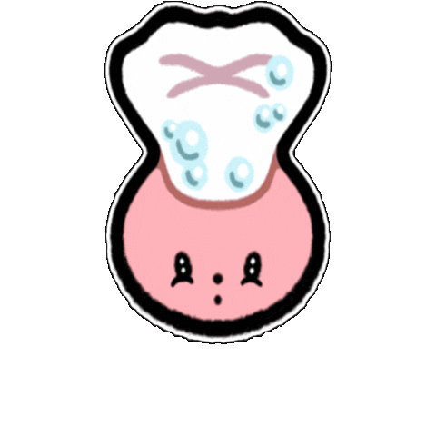 Jump Teeth Sticker