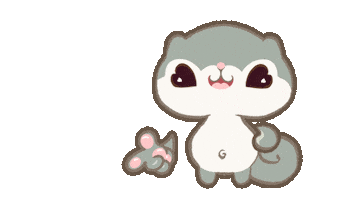 Squirrel Attention Sticker