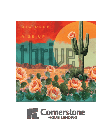 Sunshine Thrive Sticker by Cornerstone