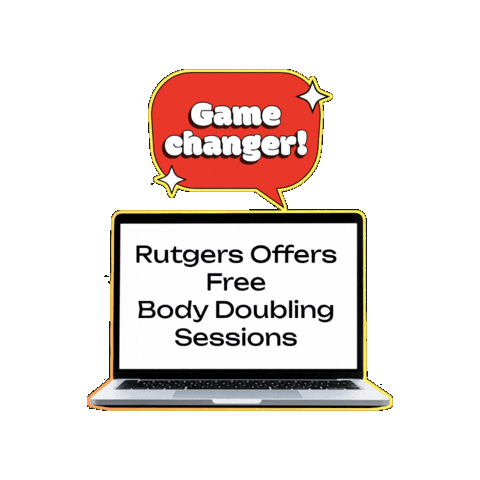 Rutgers Bodydouble Sticker by rustudenthealth