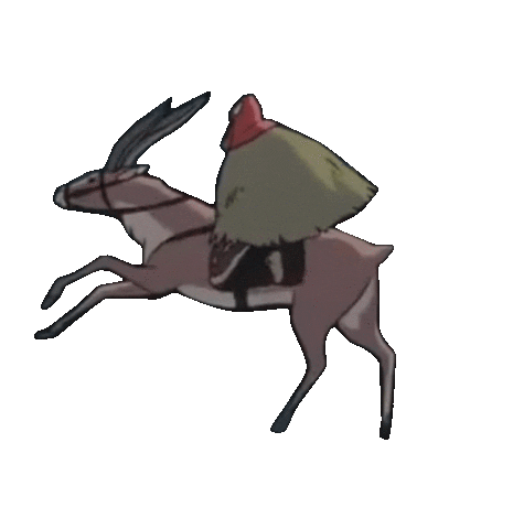 Princess Mononoke Ghibli Sticker