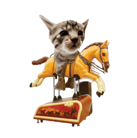 Horse Patrick Sticker
