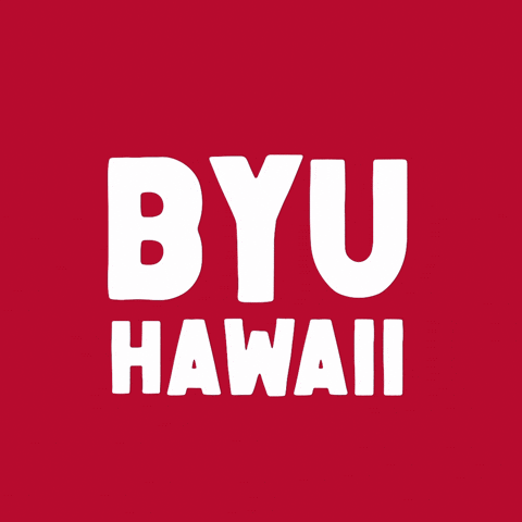 Byuh GIF by byuhawaii