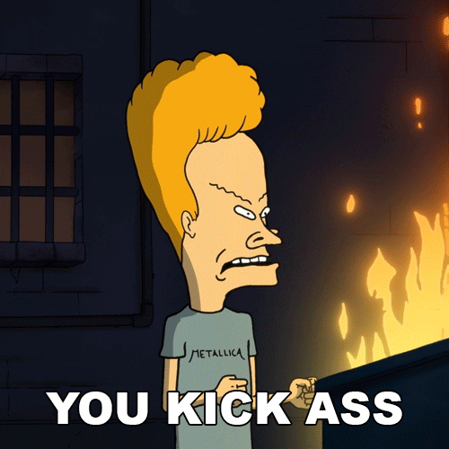 Youre So Cool Beavis And Butthead GIF by Paramount+