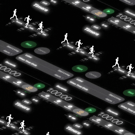 Start Living Running Man GIF by PERFECTL00P