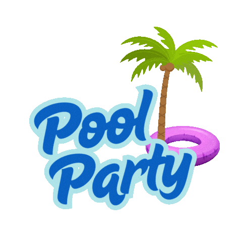 Pool Party Sticker by CCC Golf