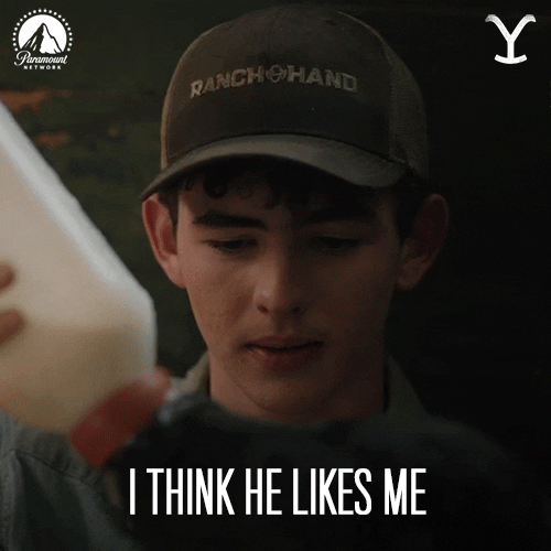 He Likes Me Paramount Network GIF by Yellowstone