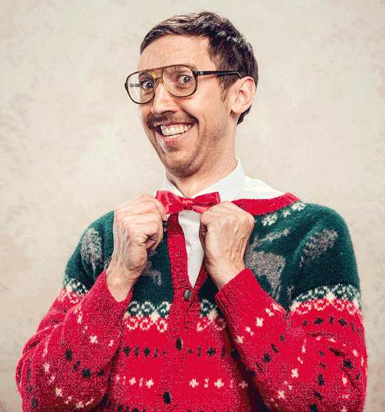 Lol Gif Ugly Sweater GIF by Trolli - Find & Share on GIPHY