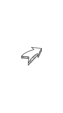 Arrow Sticker by Beenmode.nl