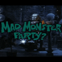 mad monster party vintage halloween GIF by absurdnoise