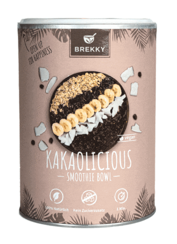 Chocolate Smoothie Bowl Sticker by Brekky Bowl