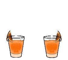 Celebrating Aperol Spritz Sticker