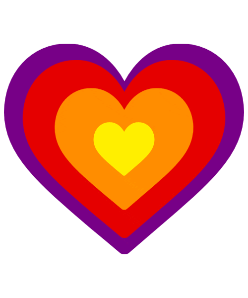 In Love Heart Sticker by AMC Studio
