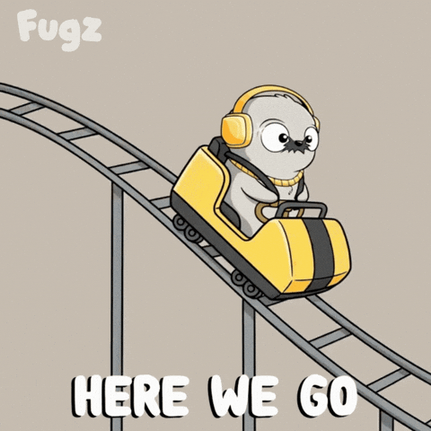 Scared Here We Go GIF by Fugz Official